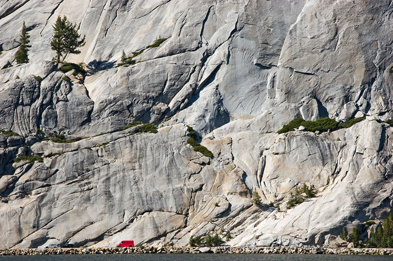 Red Truck, Tanaya Lake. Yosemite National Park, CA. 2006
