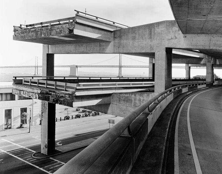 North Terminis, Middle level. Embarcadero Freeway San Francisco, 1990