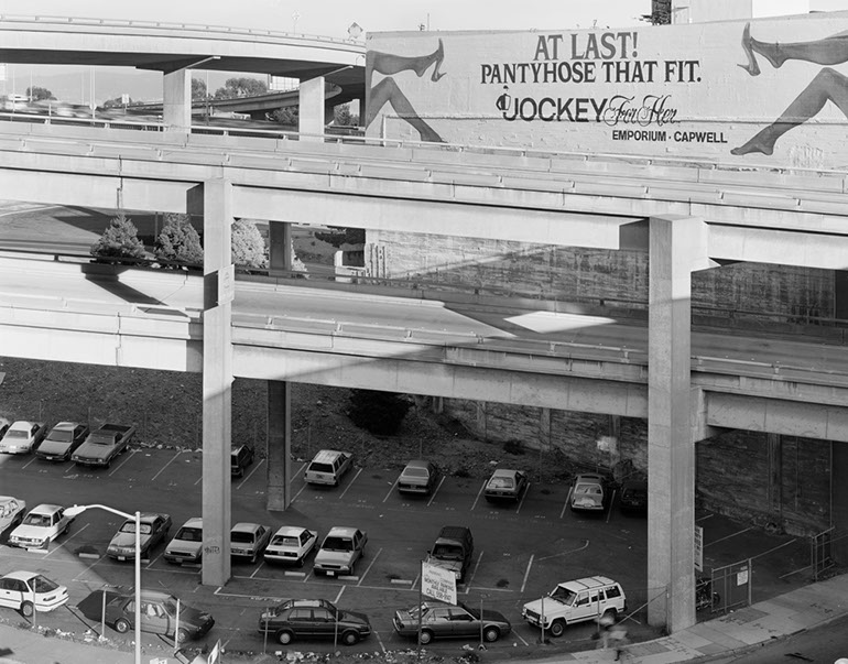 Jockey-Billboard and Ramps Embarcadero Freeway San Francisco, 1990