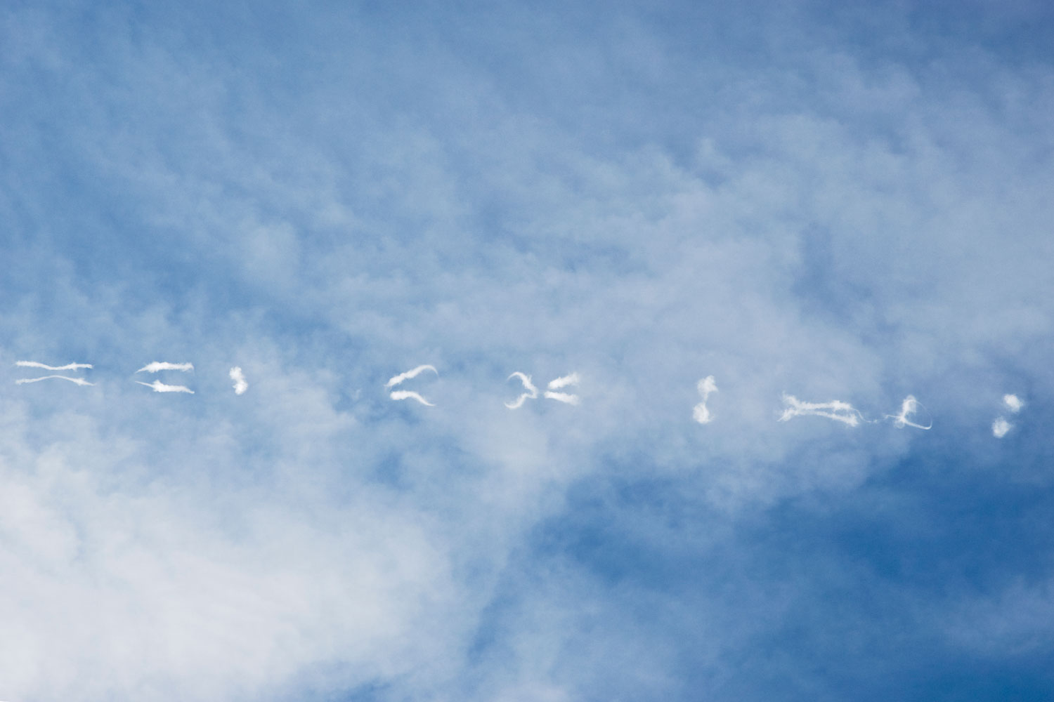 Vapor Trails. Utah