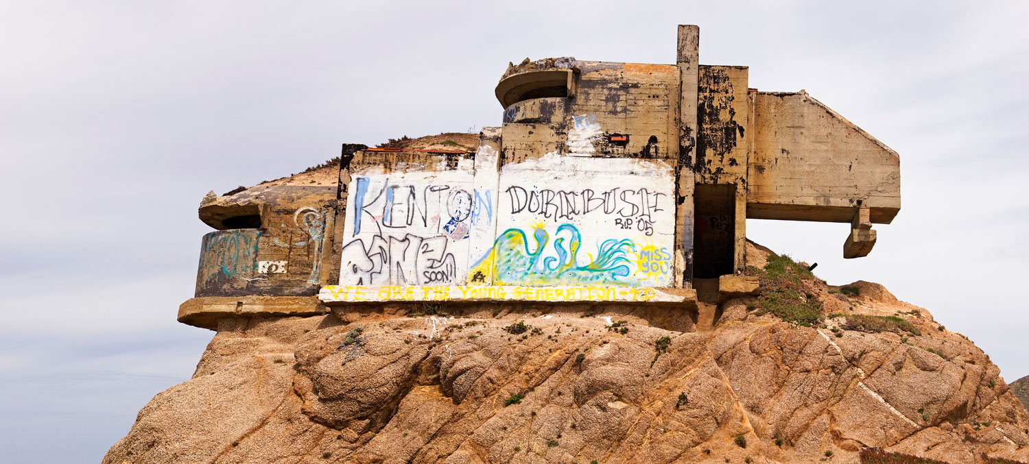 Firing Control Station. Devil's Slide, CA