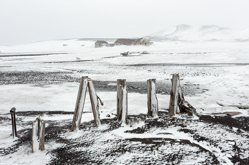 Abandoned Whaling Port. Deception Island, Antarctica