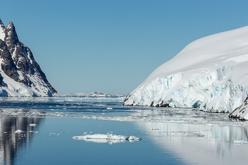 Icebergs. Lemaire Channel, Antarctica