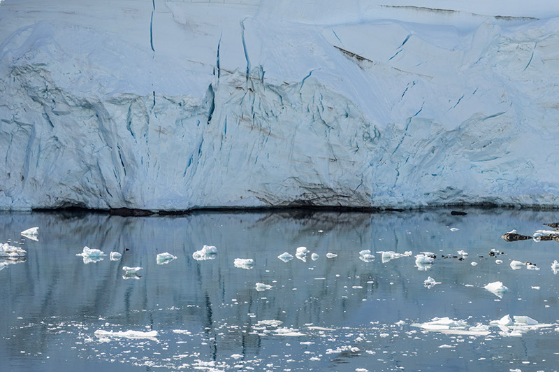 Glacial Reflections. Lemaire Channel, Antarctica