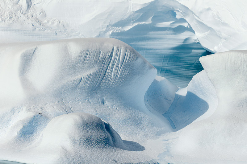 Iceberg Cave. Dallmann Fjords, Antarctica