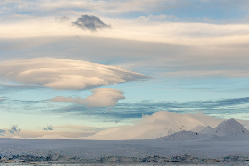 Cloud Formations Over Anvers Island, Antarctica