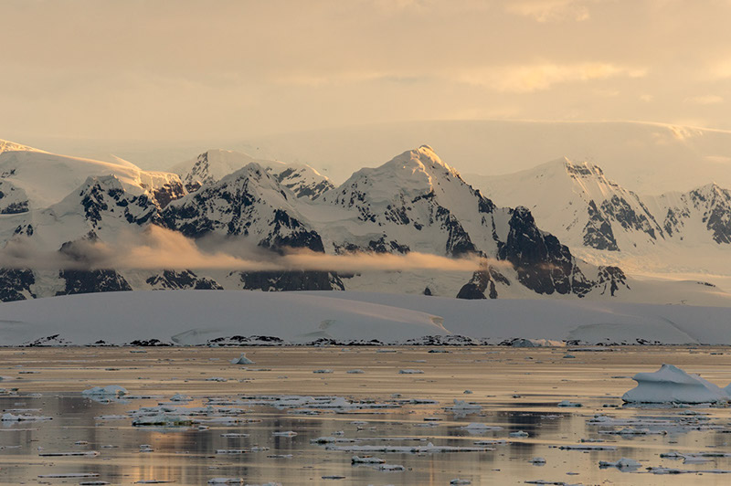 Anvers Island Mountains. Antarctica