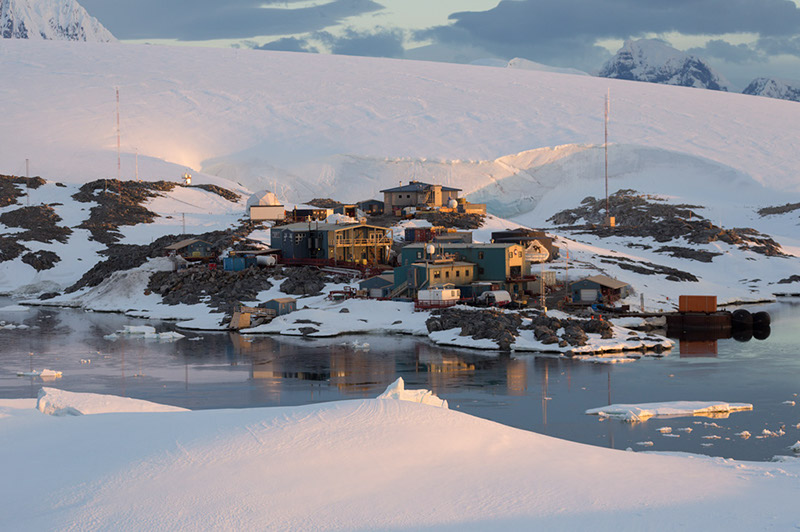 Mt. William & Palmer U.S. Research Station. Anvers Island, Antarctica