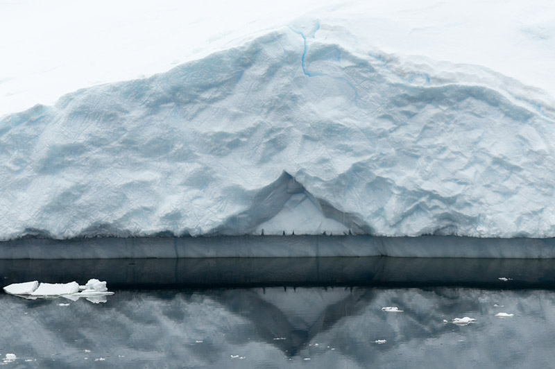 Iceberg Reflections. Dallmann Fjords, Antarctica