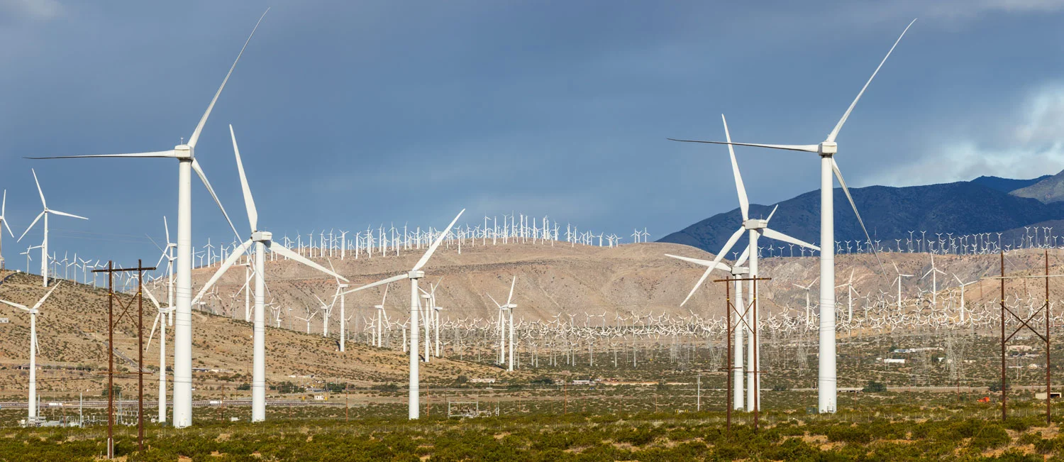 San Gorgonio Pass Wind Farm. Palm Springs, CA. Study #9