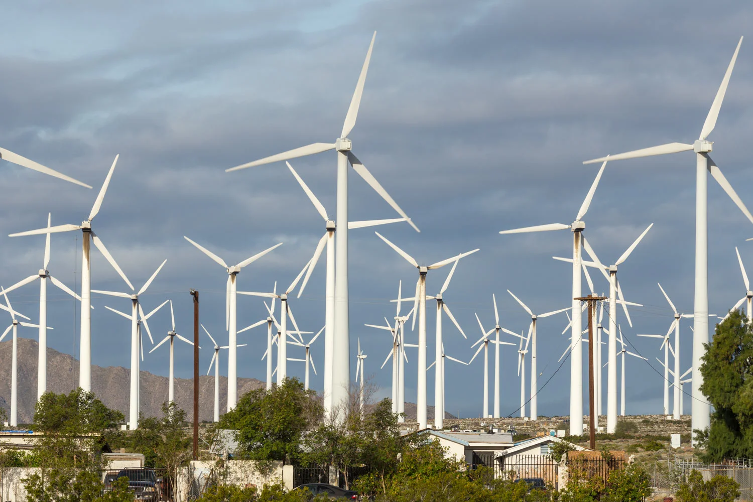 San Gorgonio Pass Wind Farm. Palm Springs, CA. Study #7