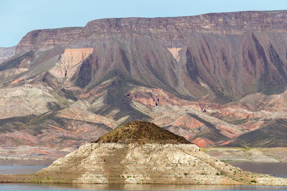 High Water Mark, Lake Mead, NV, Study #2 (36,1.6380N 114,46.8496W)