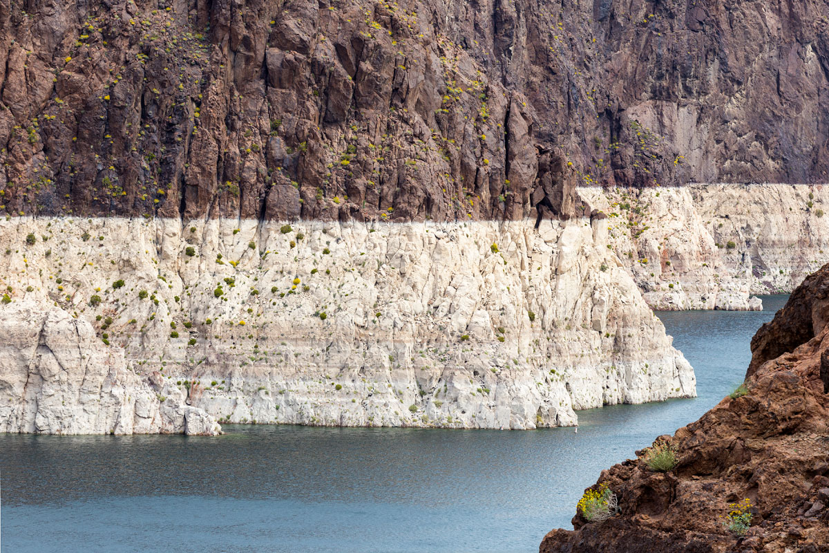 High Water Mark, Lake Mead, NV, Study #3 (36,0.9196N 114,44.0505W)