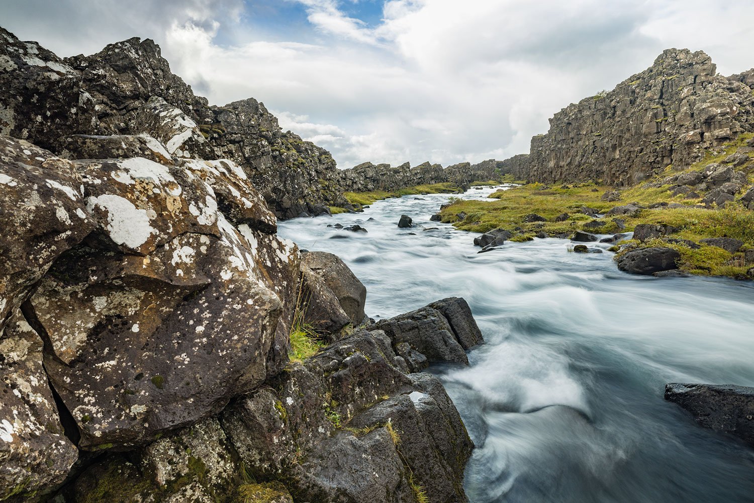 Oxara River. Thingvellir National Park, Iceland, 2022.