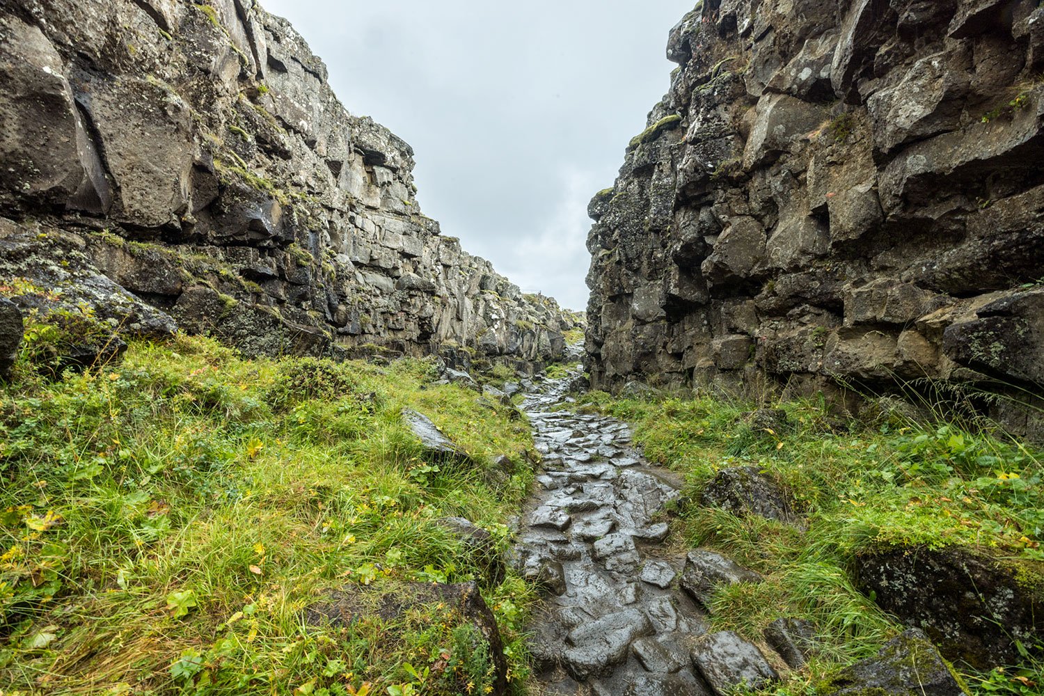 Into the Rift. Thingvellir National Park. Iceland, 2022