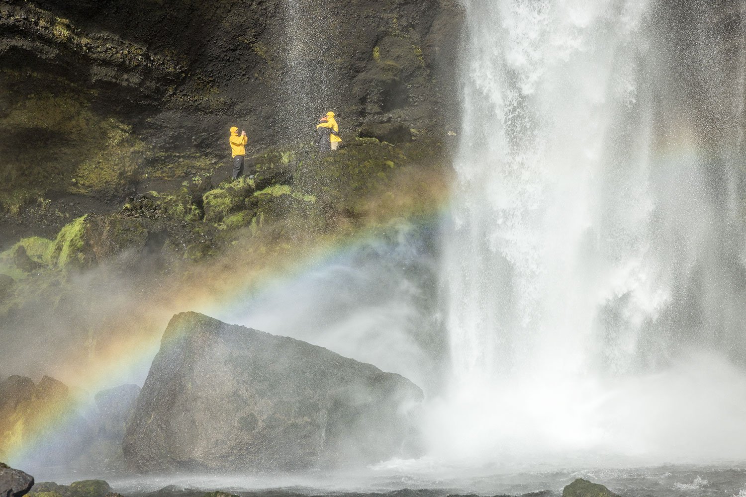 Photo Op. Kvernufoss Waterfall. Iceland, 2022