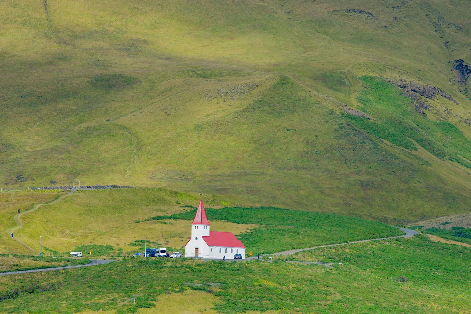 Mýrdal Church. Via, Iceland. 2022