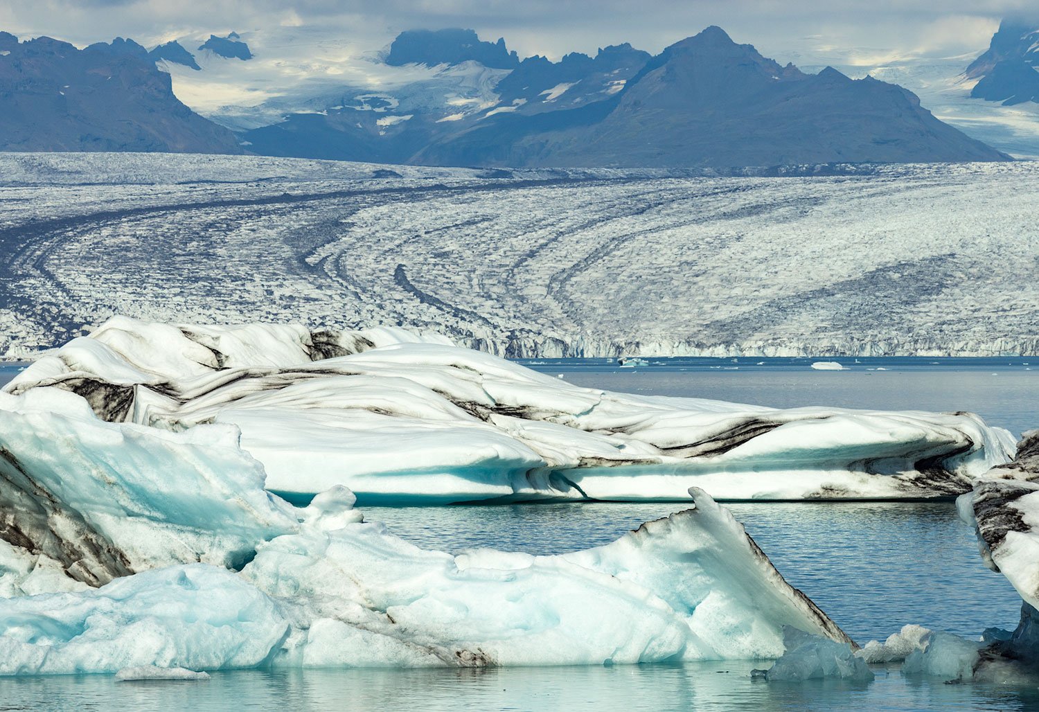 Jokulsaron Glacier Lagoon, Iceland. 2022