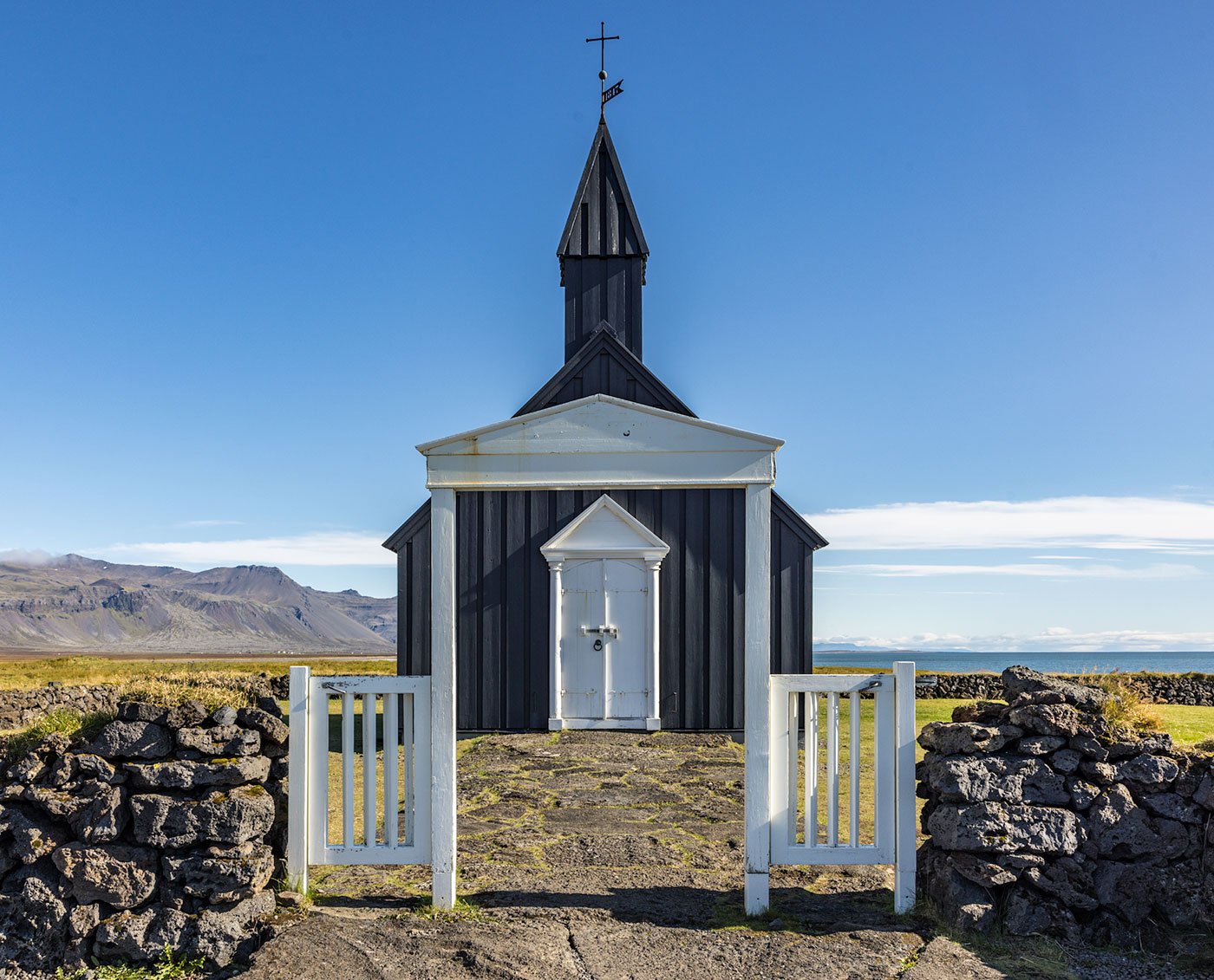 The Black Church (Búðakirkja). West Fjord, Iceland. 2022