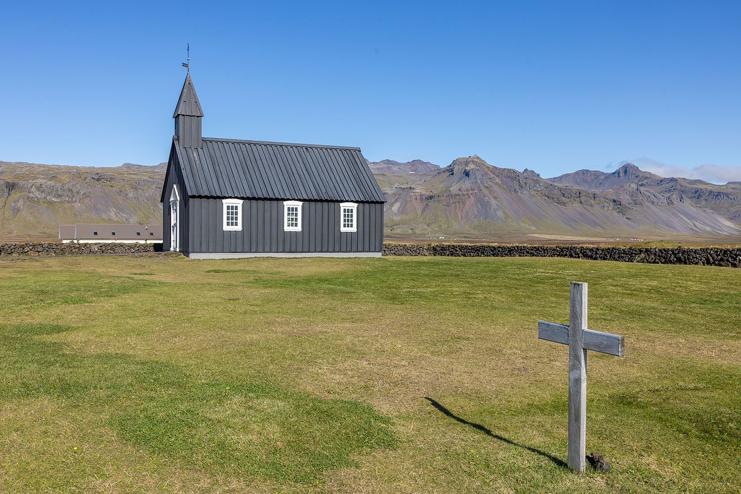The Black Church (Búðakirkja). Wes Fjord, Iceland. 2022
