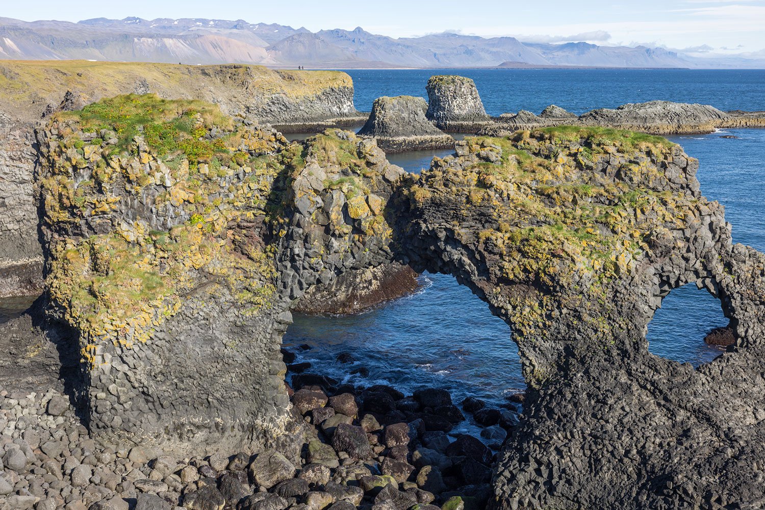 Gatklettur ("Hellnar Arch"). Snæfellsnes Peninsula. Iceland, 2022