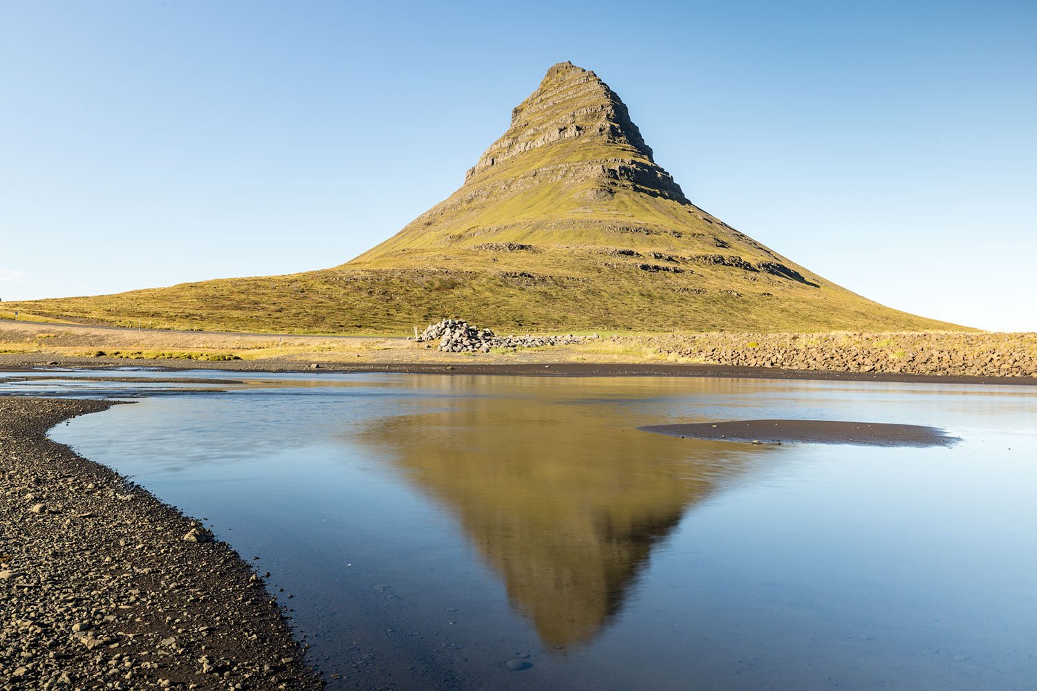 Kirkjufell Mountain (Witches Hat). Iceland. 2022
