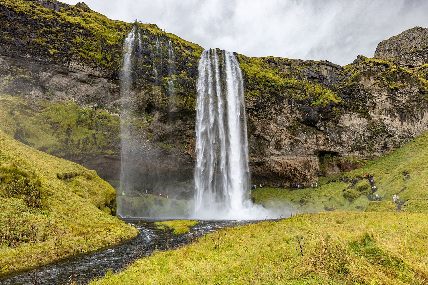 Seljalandsfos Waterfall. South Coast, Iceland, 2022