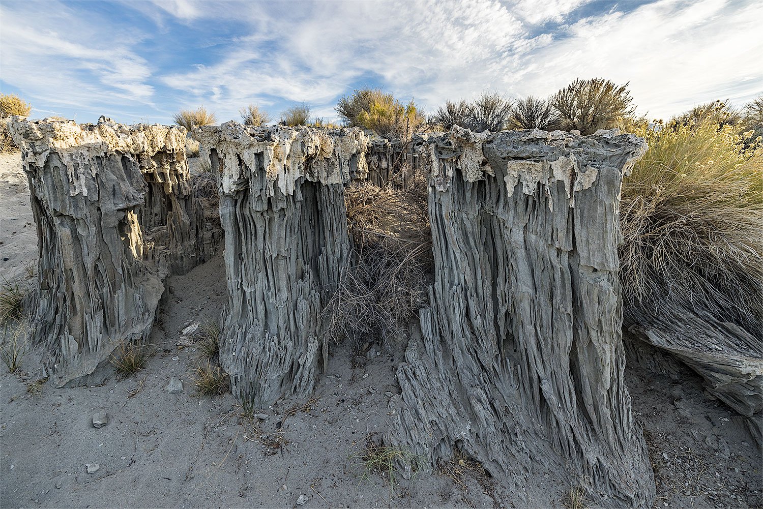 Sand Castle. Mono Lake Tufa State Natural Reserve, CA.  2022