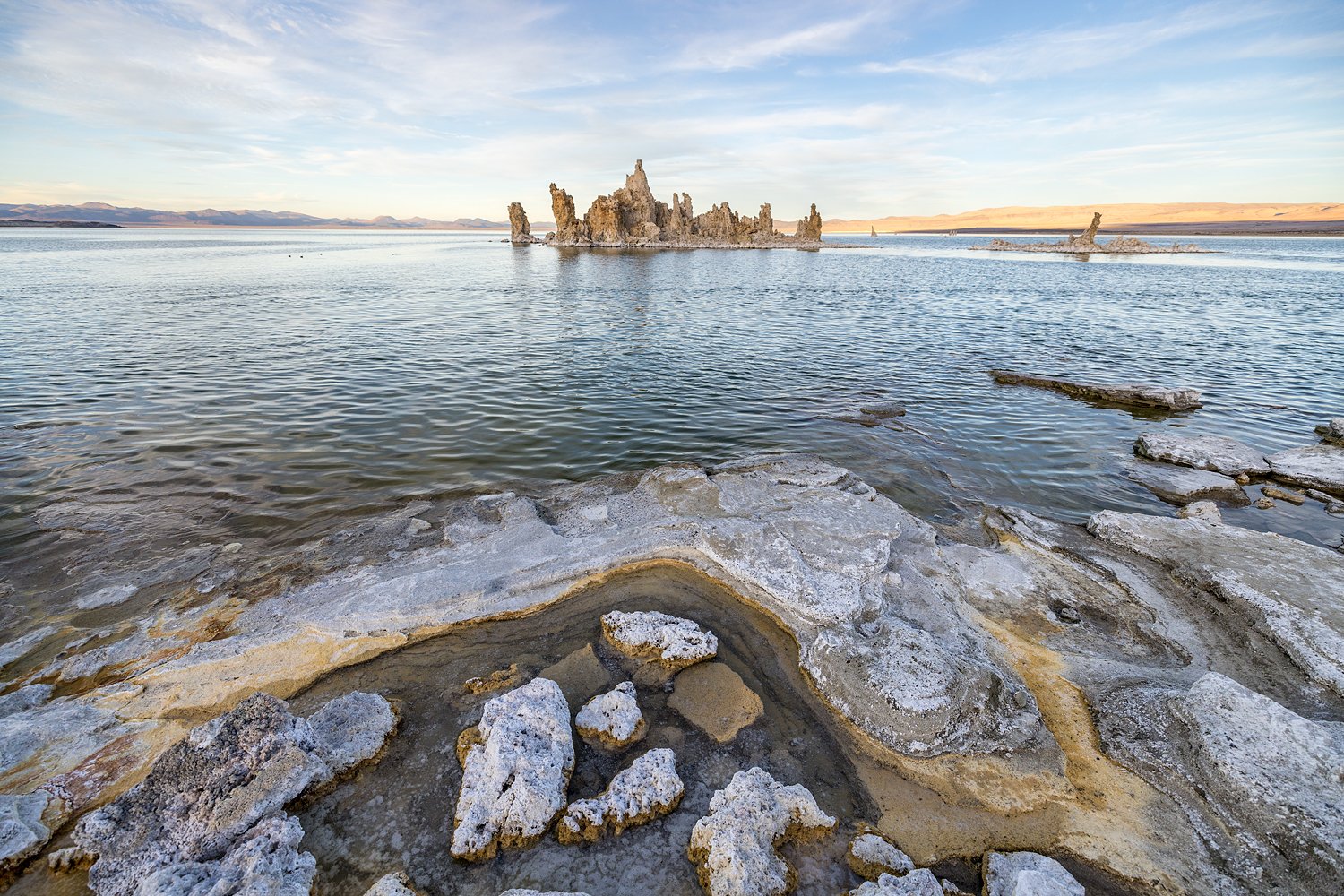 Shoreline. Mono Lake Tufa State Natural Reserve, CA.  2022