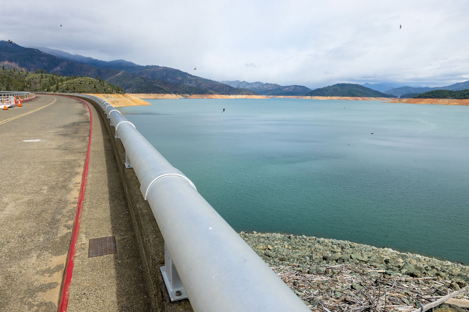 Lake Shasta Dam. Study #3. Redding, CA. 2022 (40°42'56.796" N 122°24'57.888" W)