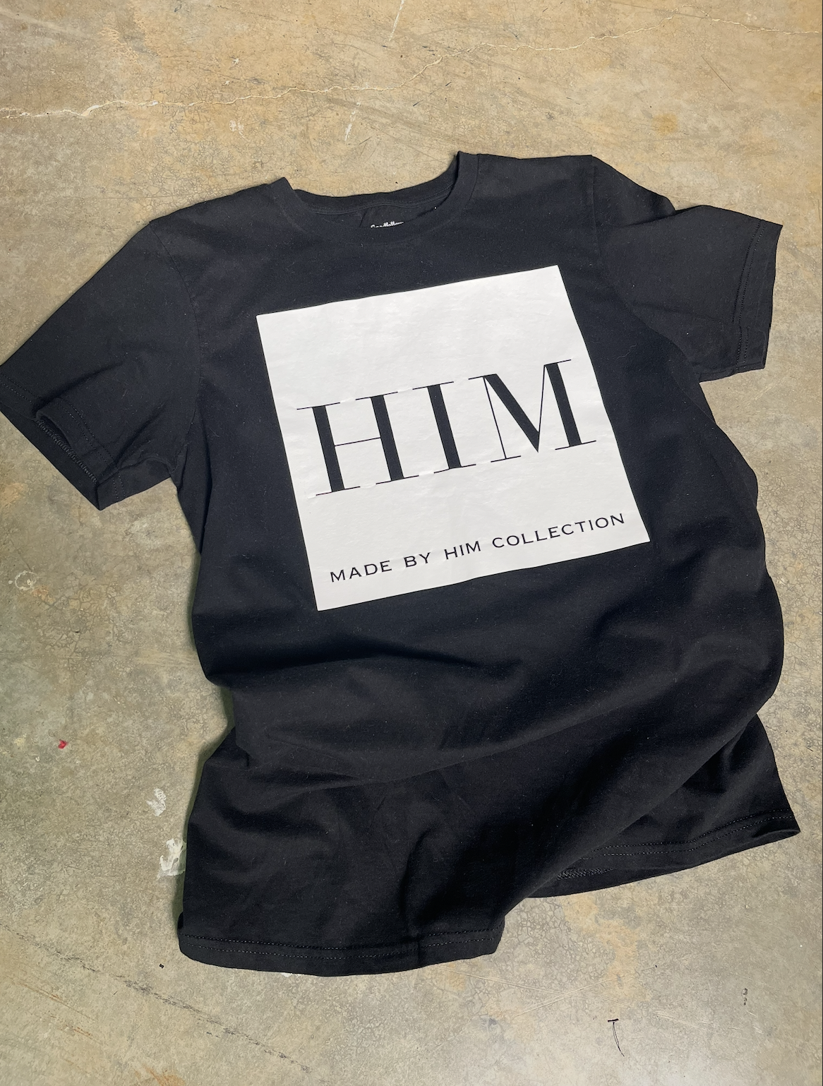 HIM BLACK T (MEDIUM)
