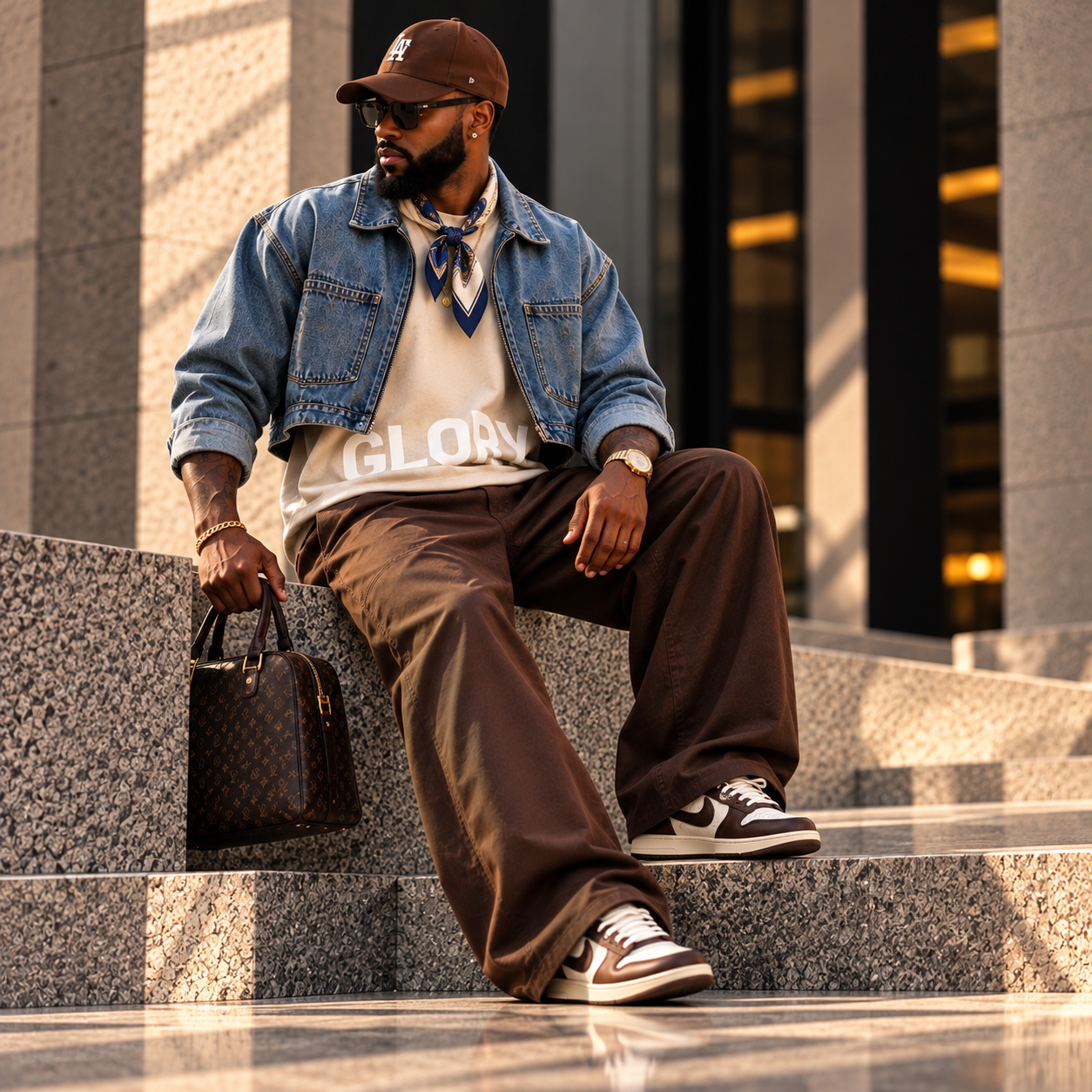 Luxury Streetwear on Granite Steps.png