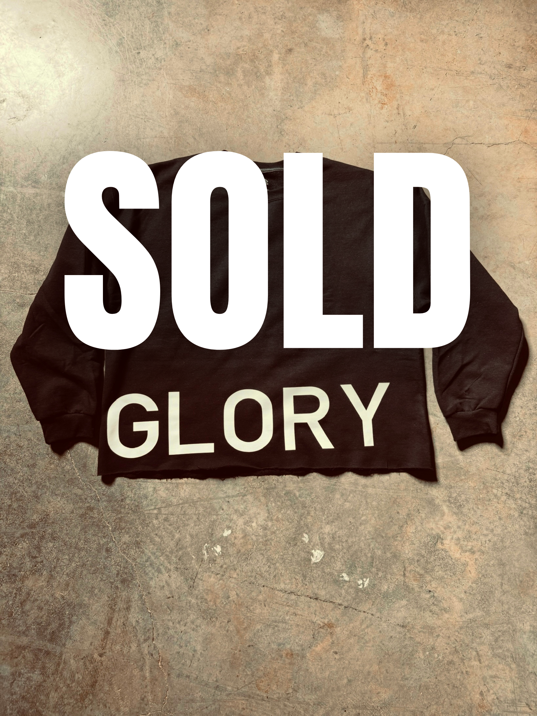 Cropped Glory Sweatshirt (Core Edition) - SOLD OUT