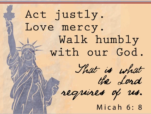 …freedom and justice for all.