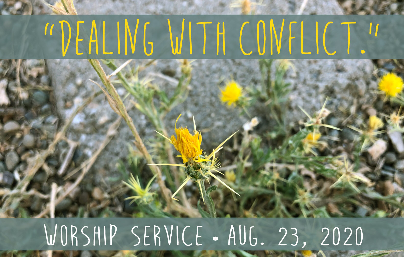 Sunday Service - August 23, 2020