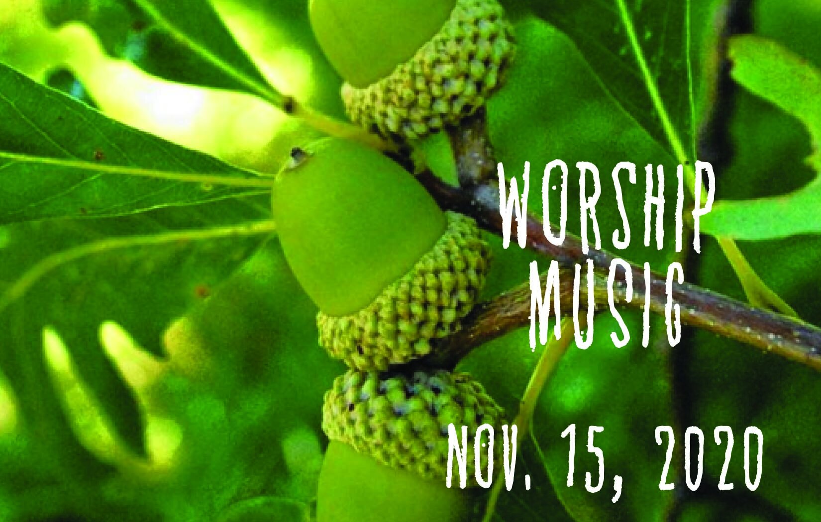 Worship Music • November 15, 2020