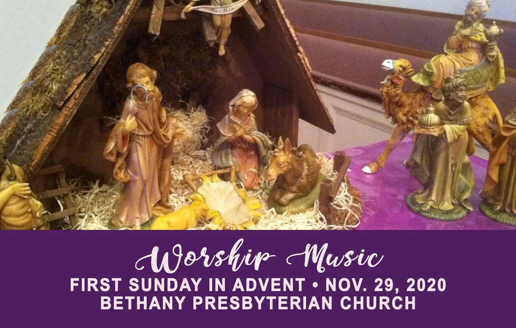 Worship Music • Nov. 29, 2020 • First Sunday in Advent