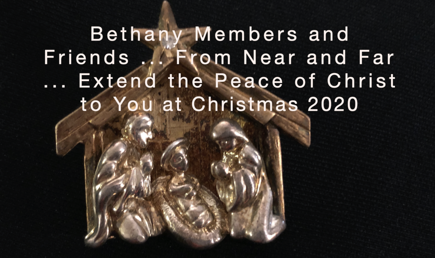 Christmas Greetings from Bethany