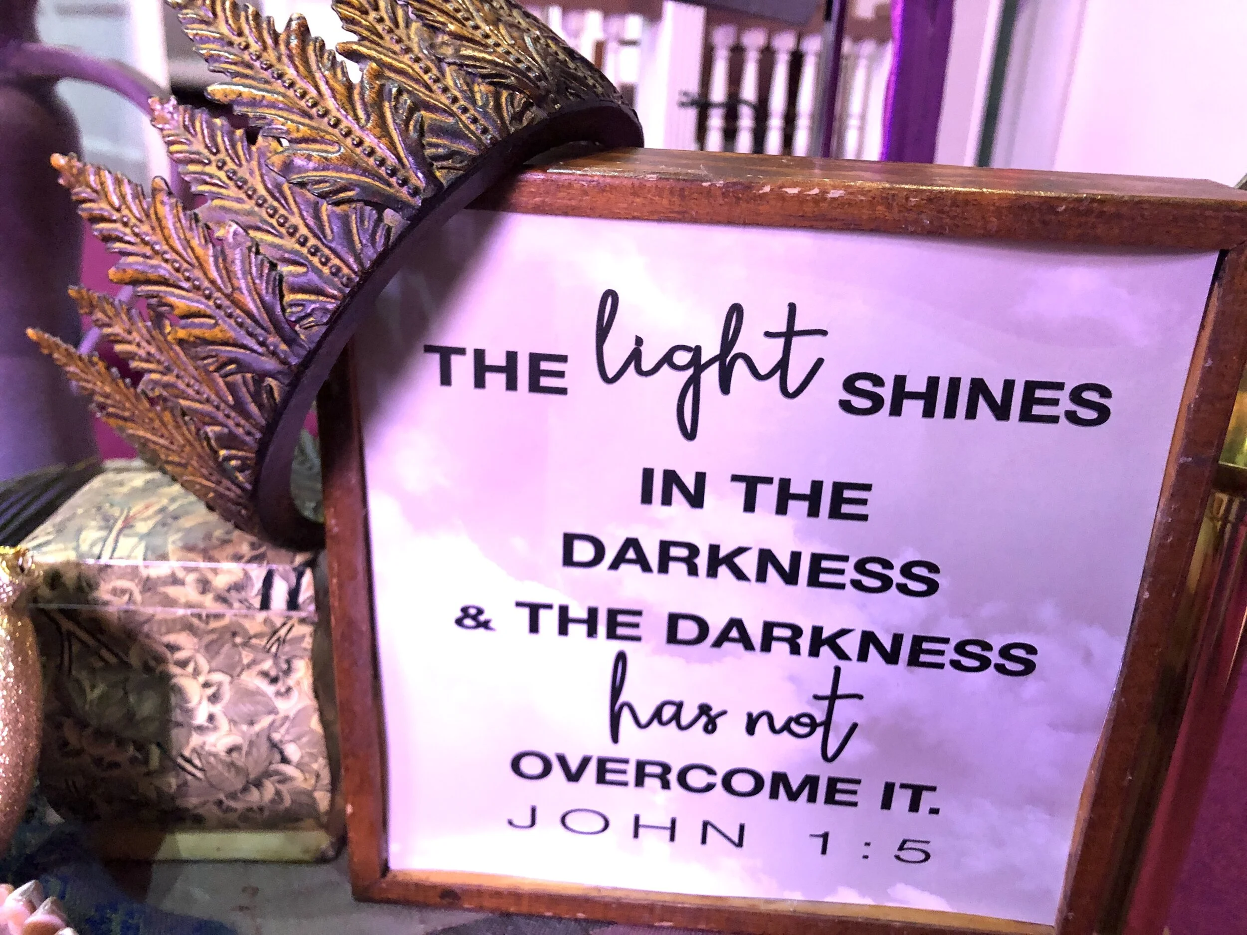 The Light Shines in the Darkness ...