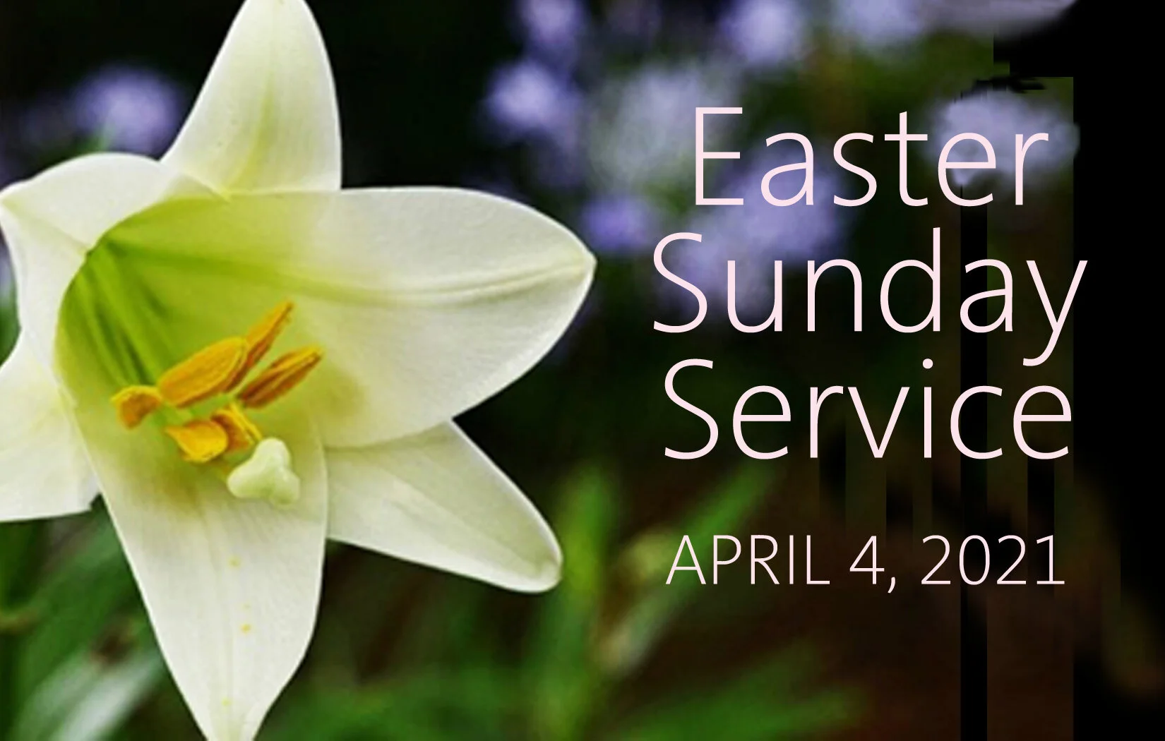 Worship Service • April 4, 2021 • Easter Sunday