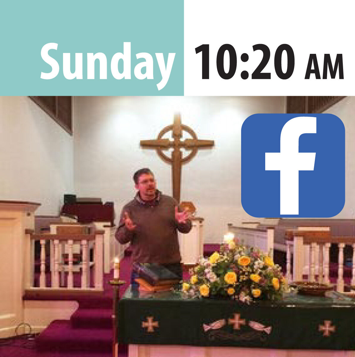 Sunday Morning Worship Service on Facebook