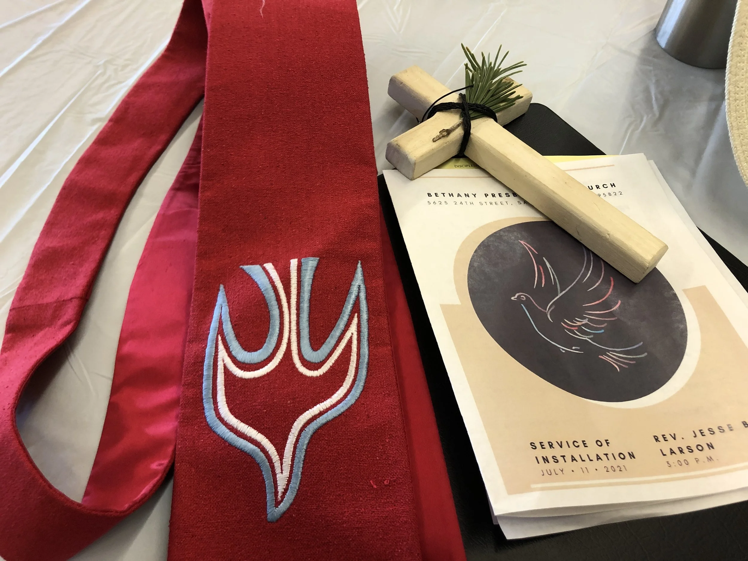 Jesse Larson Installed as Pastor