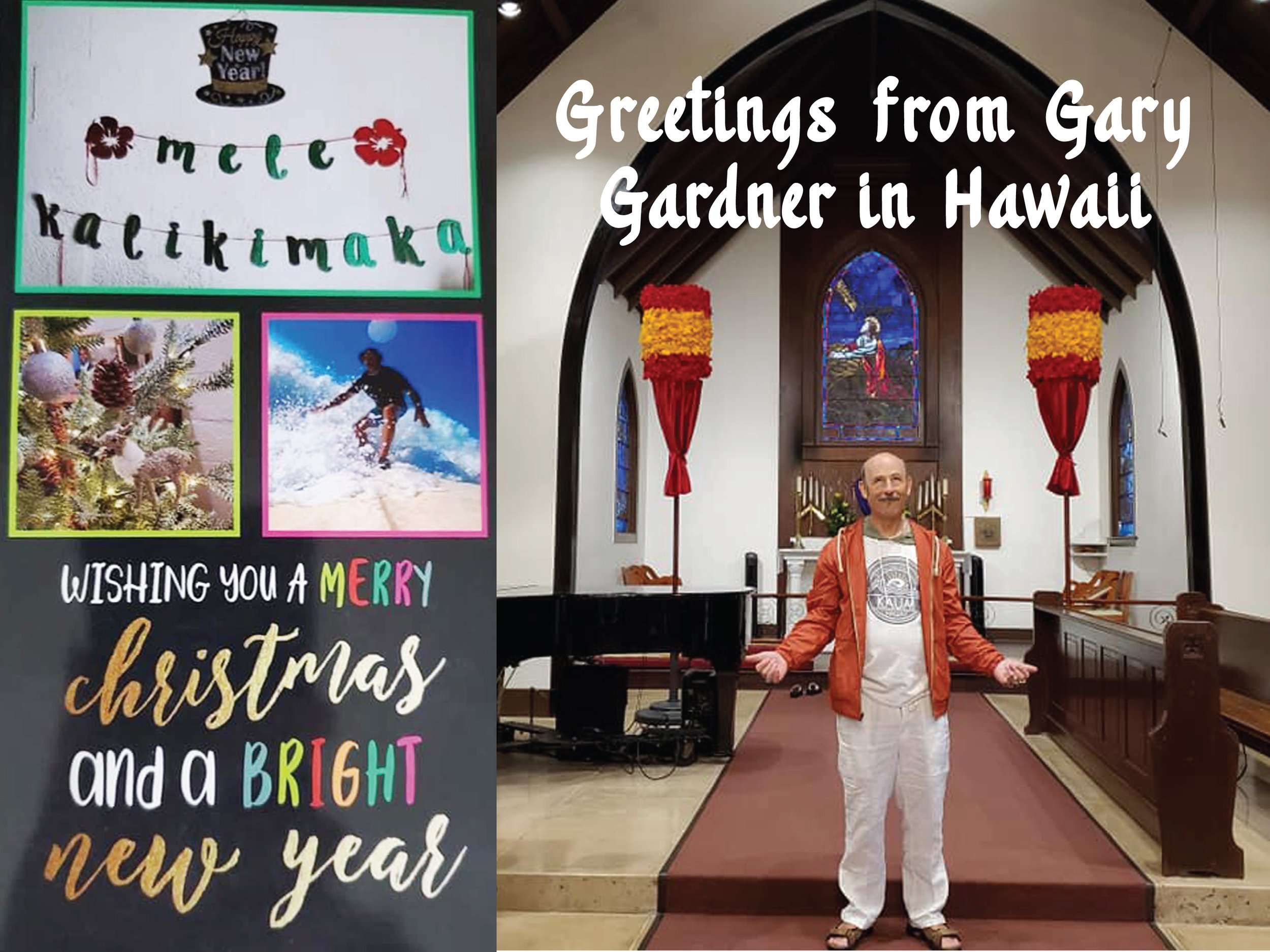 Hear Gary Gardner's Original Song "Happy is Christmas"