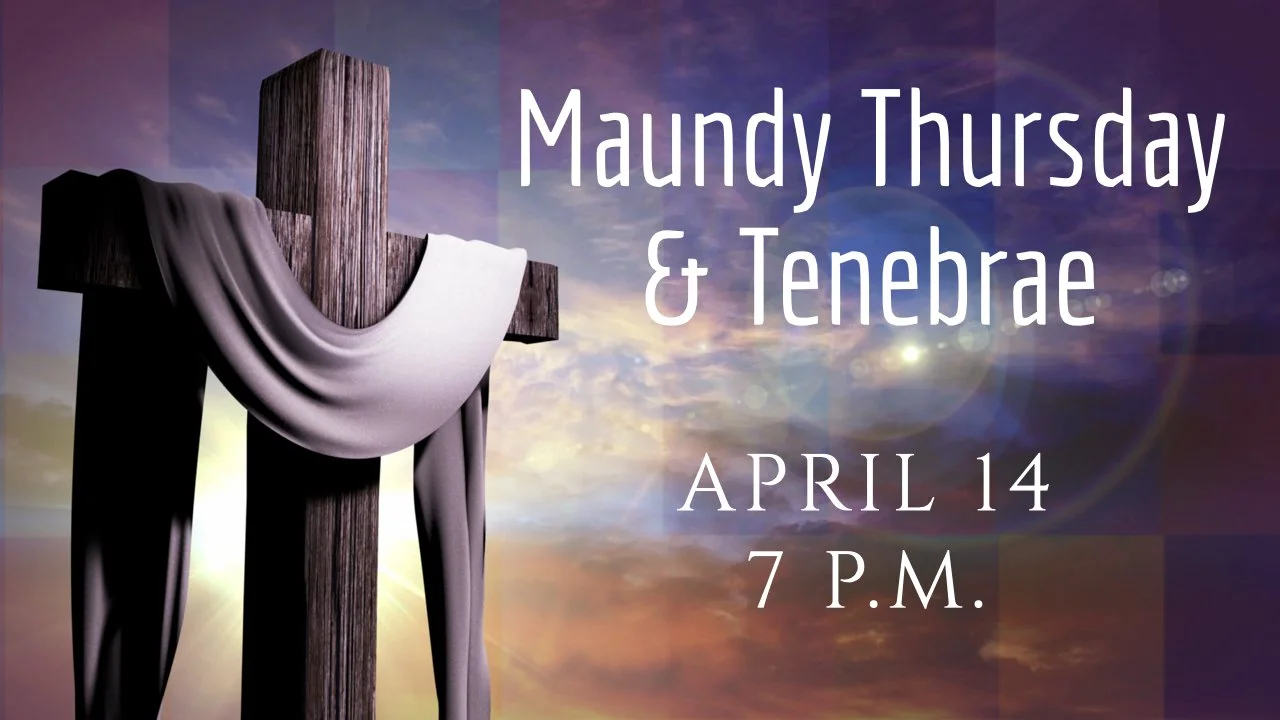 Worship Service • April 14, 2022 • Maundy Thursday / Tenebrae