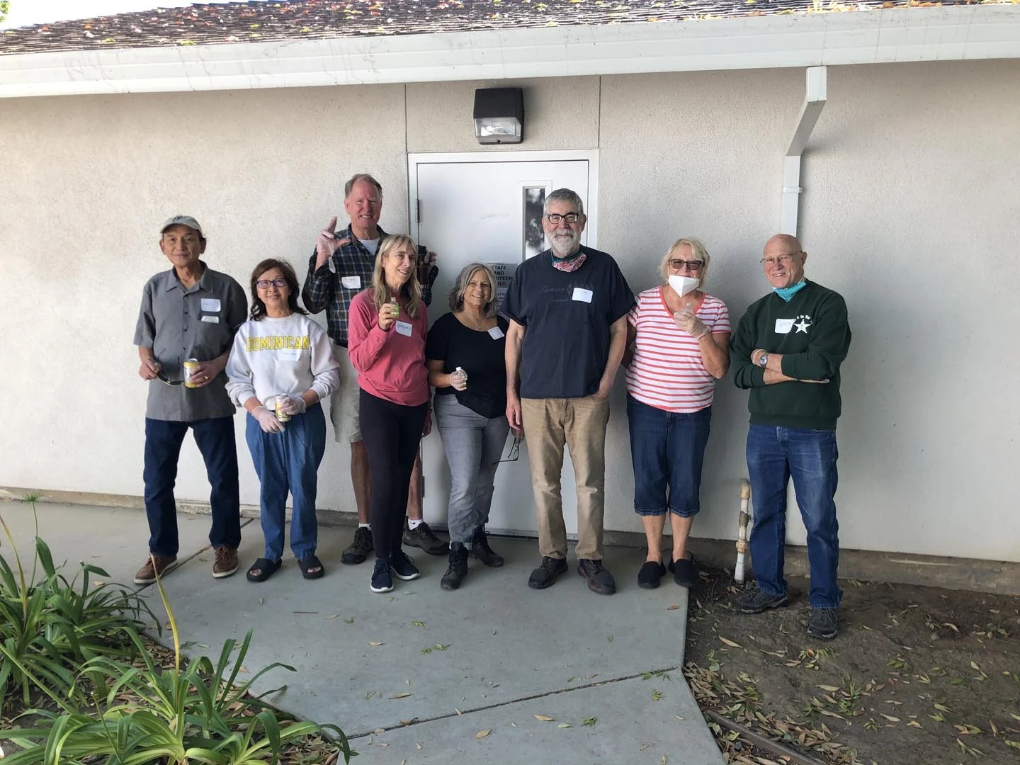 Bethany Fielded Team of Eight Food Closet Volunteers Aug. 29