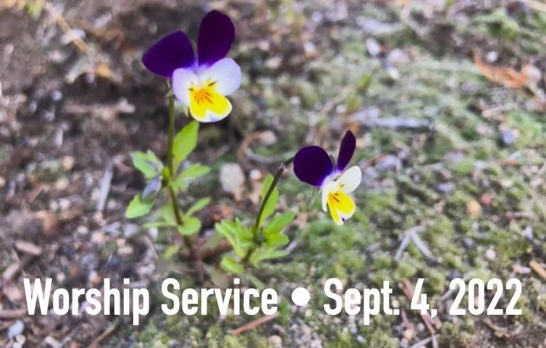 Worship Service • September 4, 2022