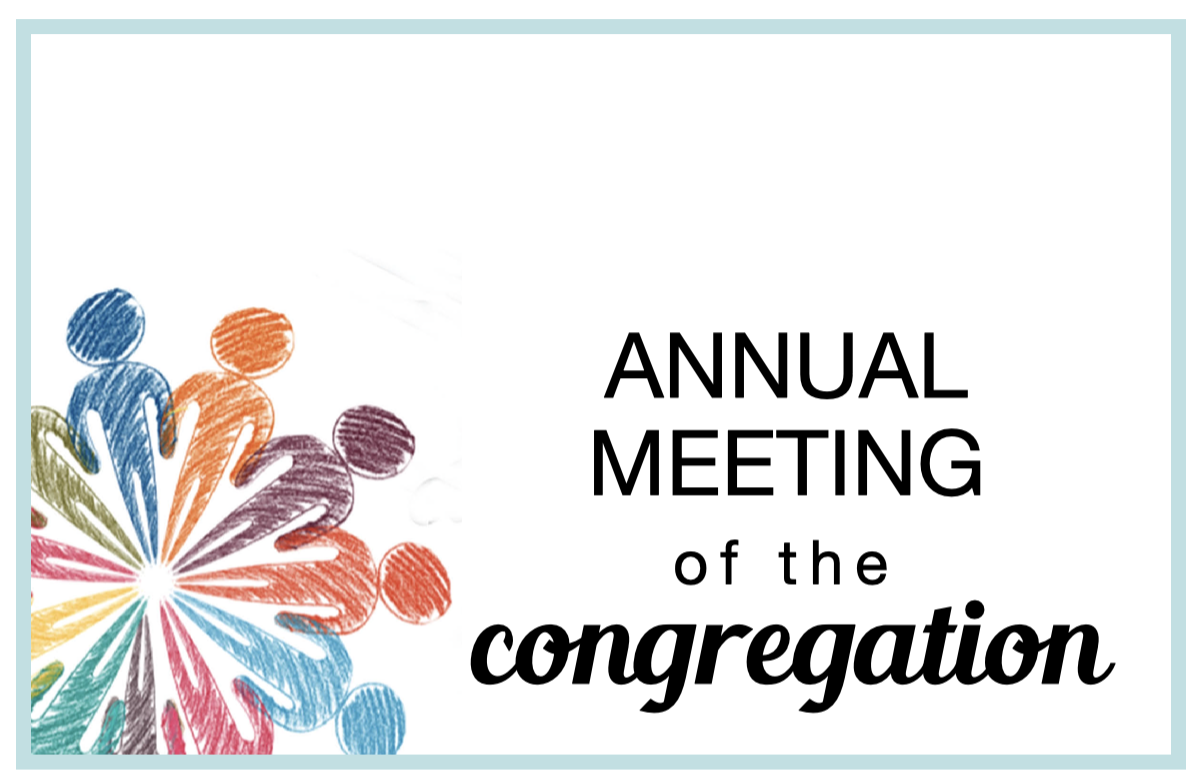 Annual Congregational Meeting is February 19