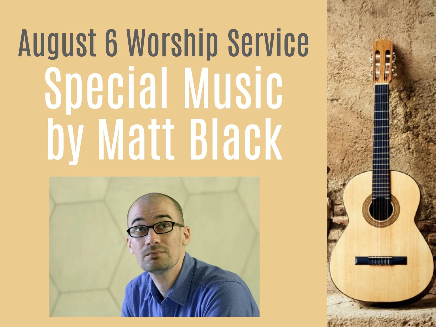 Worship Service • August 6, 2023