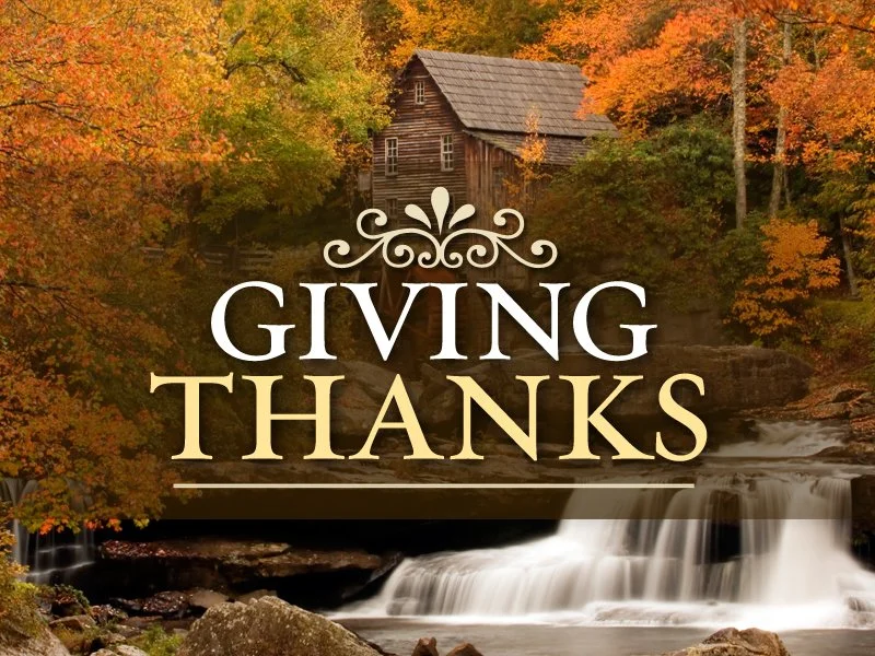 From the Pastor • Nov. 15, 2023