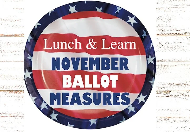 Ballot Measures to Be Discussed 